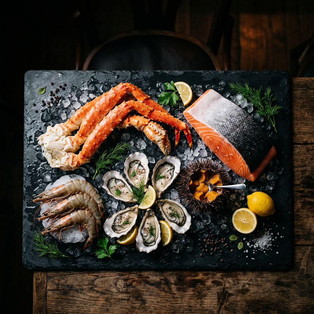 Productos del mar premium
